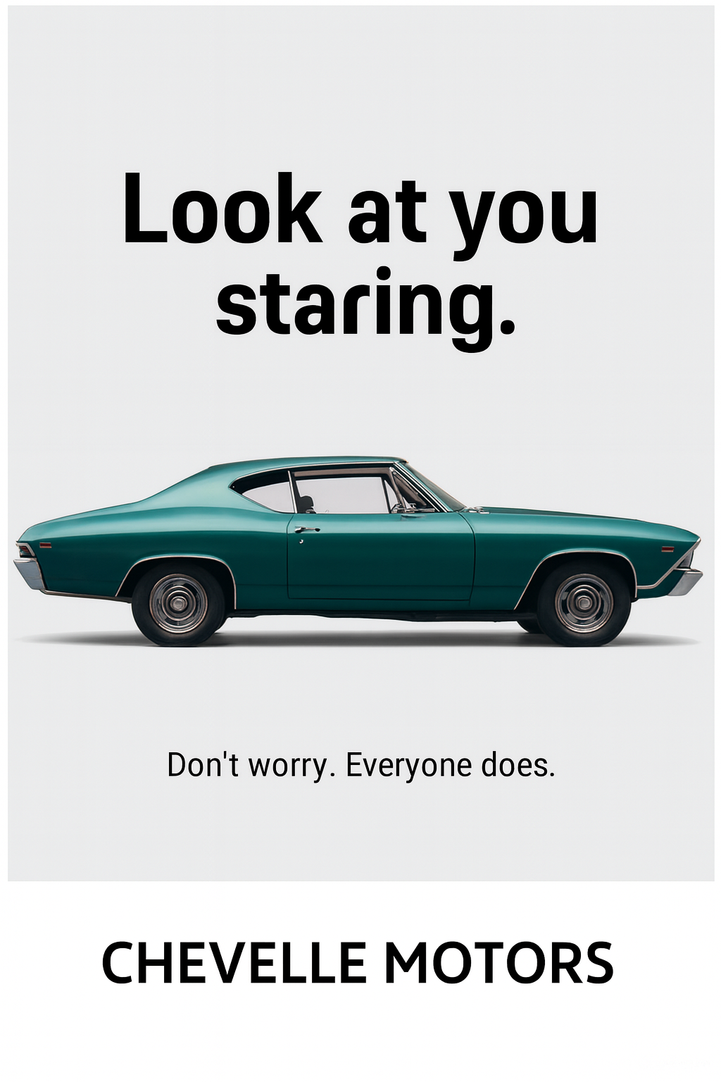 Chevelle Motors — Look at you staring